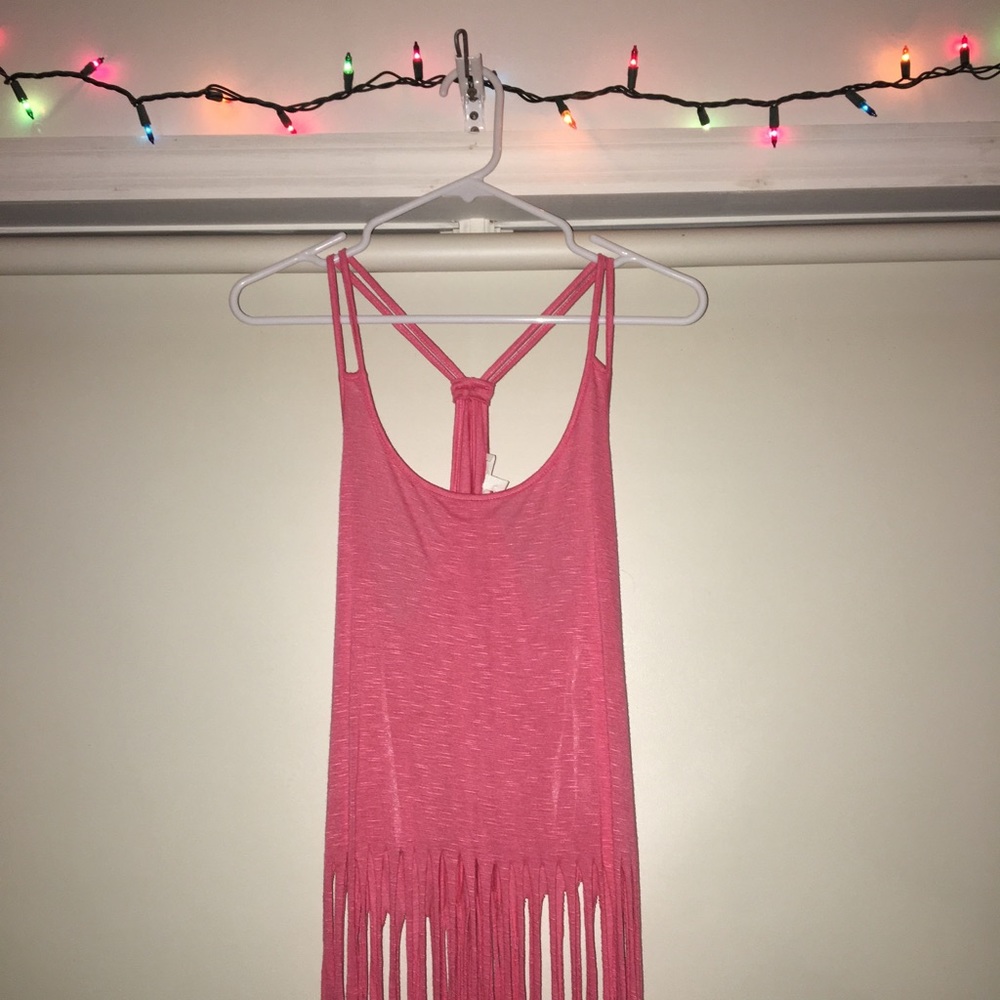 Brand New Fringe Tank Top